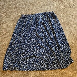 Floral Midi Skirt